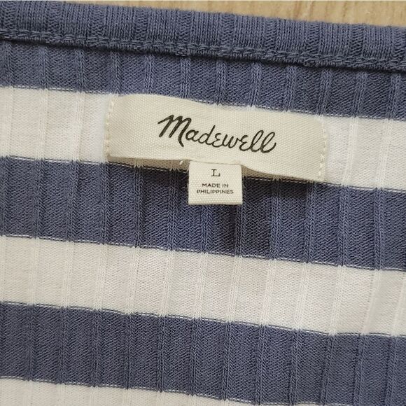Madewell Size L Fitted Top - Picture 3 of 4